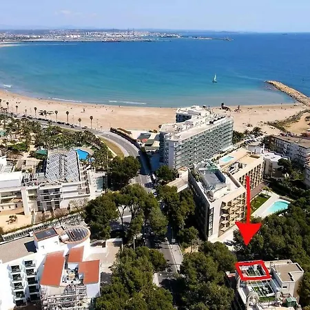 Barbacoa + Vistas Al Mar + Playa + Piscina. * Salou