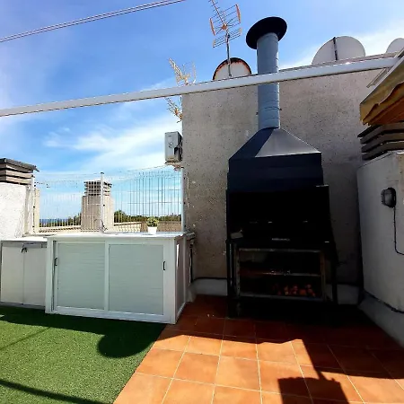 Apartment Barbacoa + Vistas Al Mar + Playa + Piscina. Salou