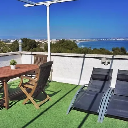 Апартаменты Barbacoa + Vistas Al Mar + Playa + Piscina.
