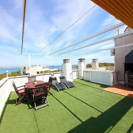 Апартаменты Barbacoa + Vistas Al Mar + Playa + Piscina.