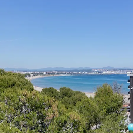 Apartment Barbacoa + Vistas Al Mar + Playa + Piscina. Salou